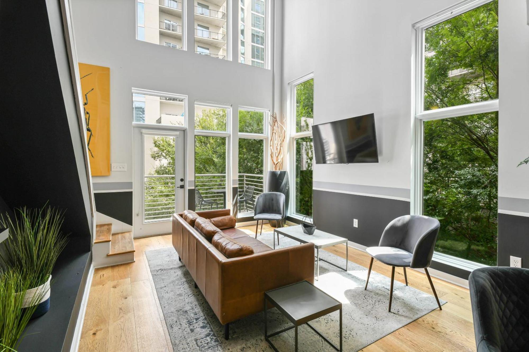 Ferienwohnung Stupendous Heart Of Piedmont Park Two Story Loft Atlanta Exterior foto